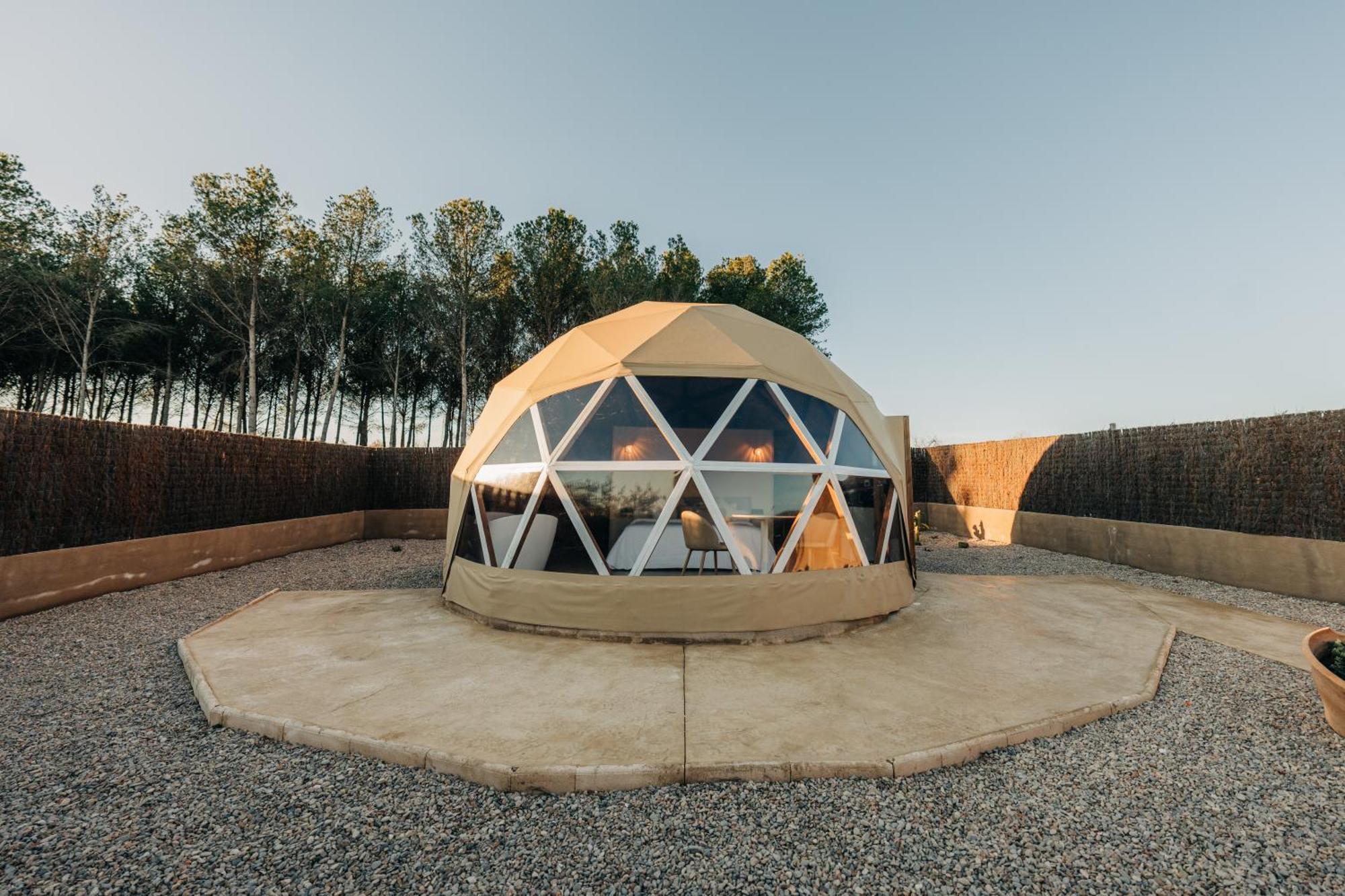 Hotel El Moli Glamping à Adzaneta Extérieur photo